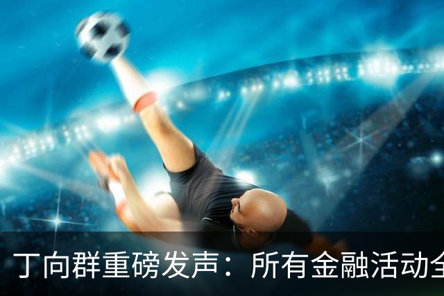 丁向群重磅发声：所有金融活动全部纳入监管，监管制度要成“带电高压线”