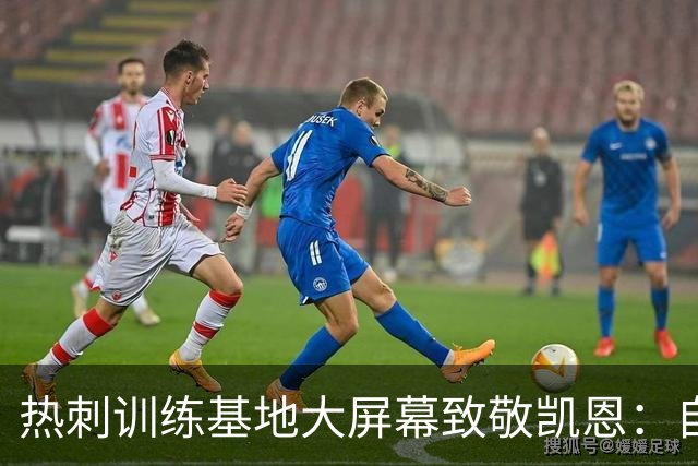 热刺训练基地大屏幕致敬凯恩：自己人
